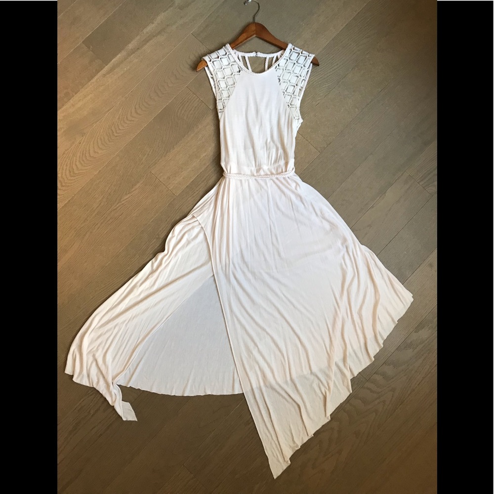 Free People Open Back Asymmetrical Midi/Maxi